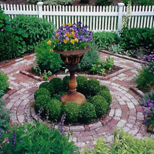 Herb Garden - An herb garden can be designed not only to be functional, but also visually appealing.