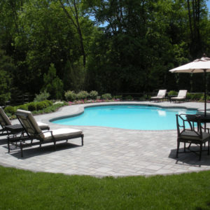 Placement and design of pool patios needs to be functional and designed with safety in mind.